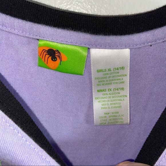 Halloween theme color blocked long sleeve - Picture 6 of 7